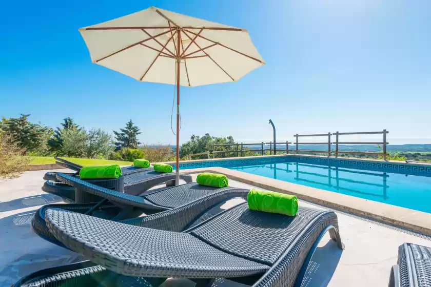 Ferienhaus auf Sa roca blanca, s'Horta