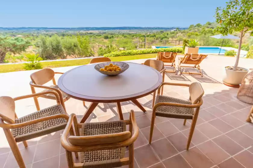 Ferienhaus auf Sa roca blanca, s'Horta
