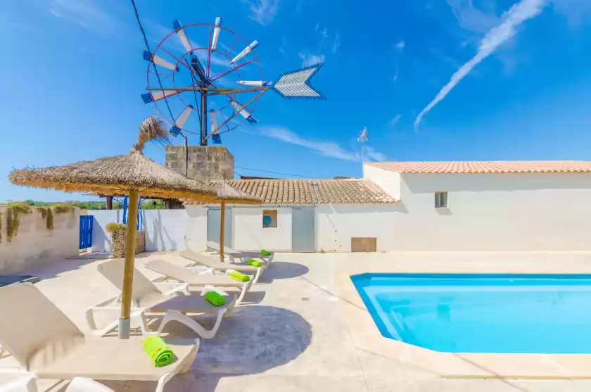 Ferienhaus auf Sa caseta de ses vaques.son covas, Campos