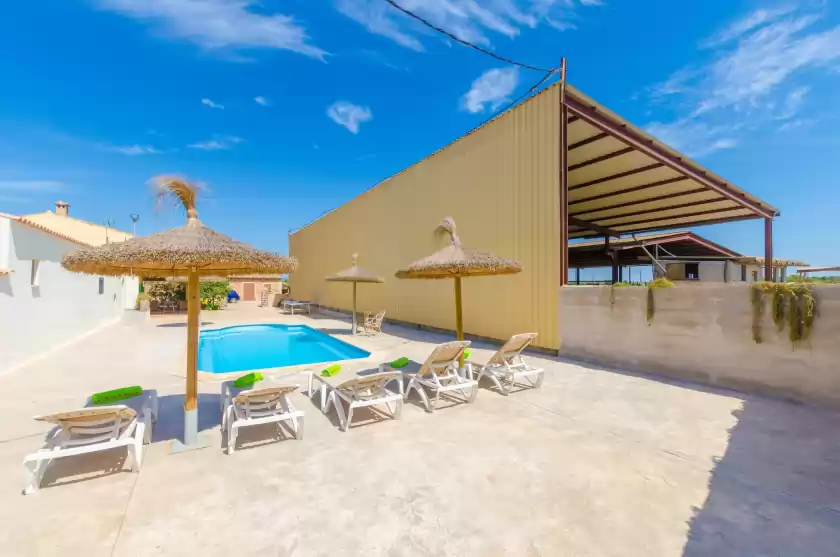 Ferienhaus auf Sa caseta de ses vaques.son covas, Campos