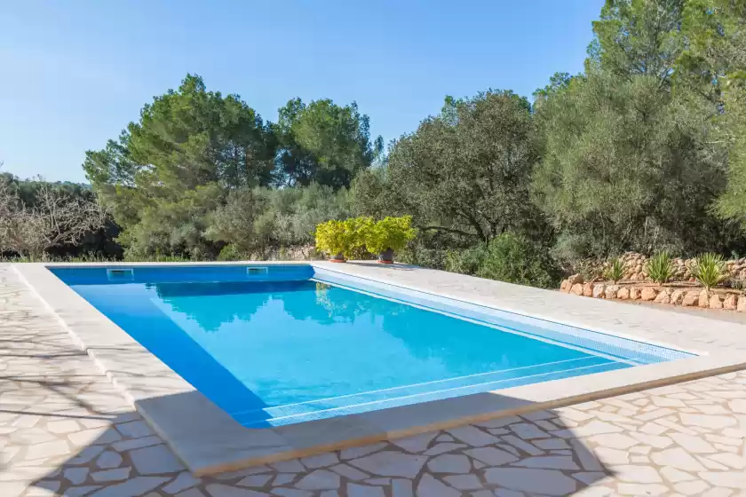 Ferienhaus auf Romaní des figueral, Campos