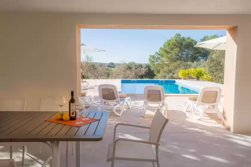 Ferienhaus auf Romaní des figueral, Campos