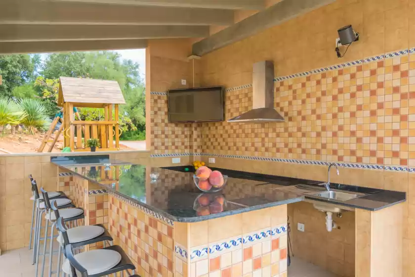 Ferienhaus auf Romaní des figueral, Campos