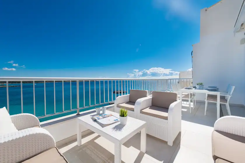 Alquiler vacacional en Luisamar sea view, s'Illot