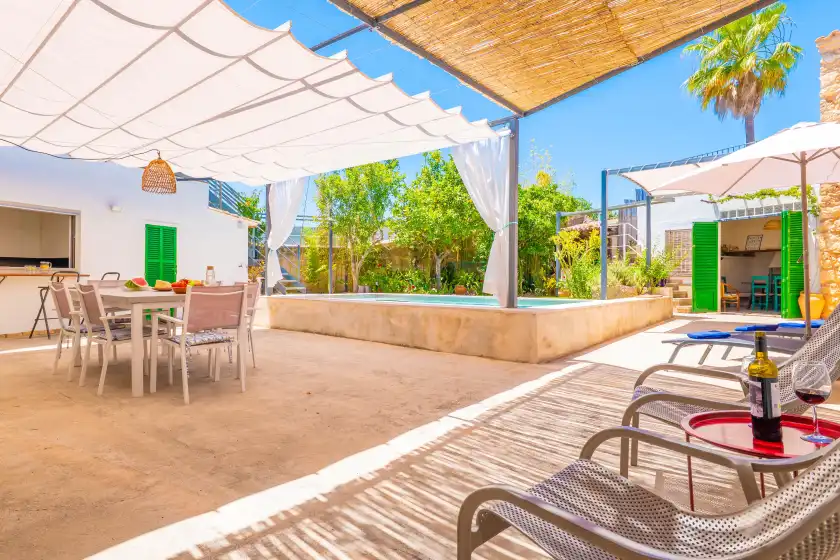 Ferienhaus auf Sa teulera de pina, Pina