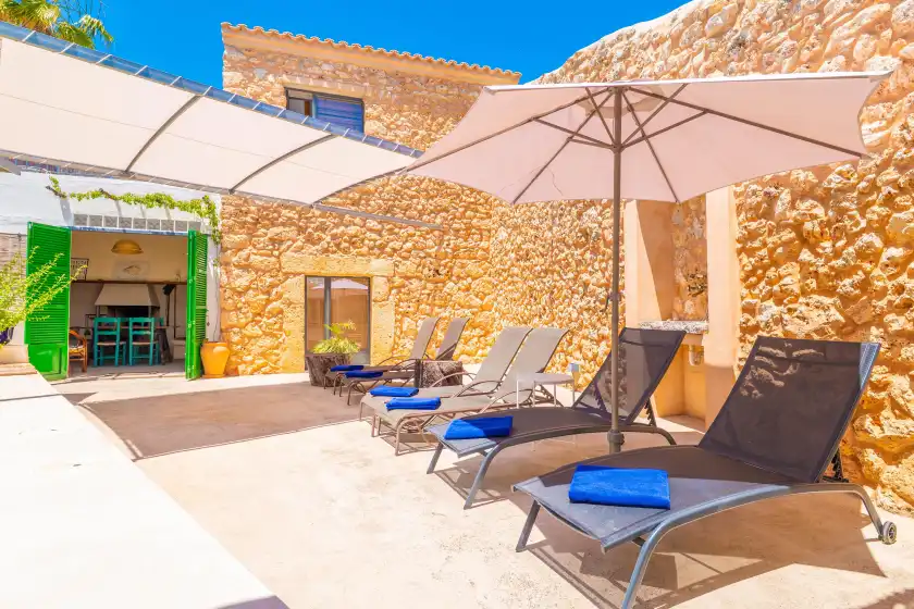 Ferienhaus auf Sa teulera de pina, Pina
