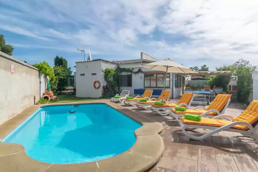 Ferienhaus auf Villa luna, Platja d'Alcúdia
