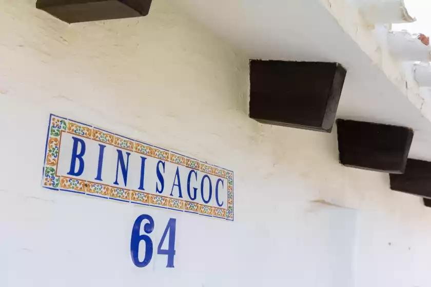 Ferienhaus auf Binisagoc a, Binibèquer Vell