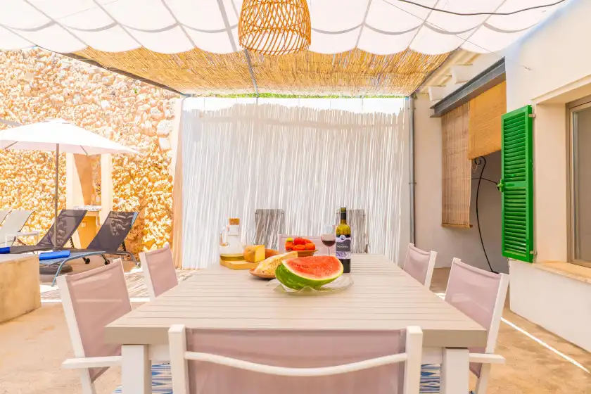 Ferienhaus auf Sa teulera de pina, Pina