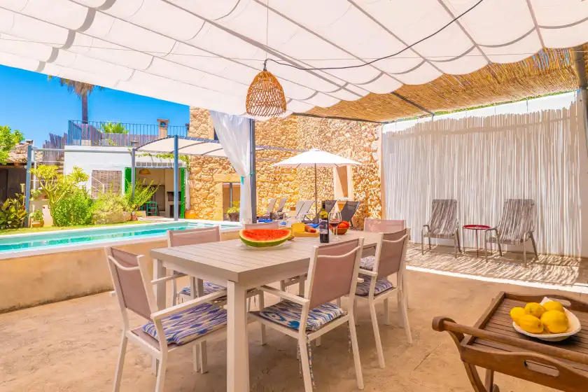 Ferienhaus auf Sa teulera de pina, Pina