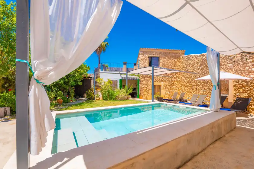 Ferienhaus auf Sa teulera de pina, Pina
