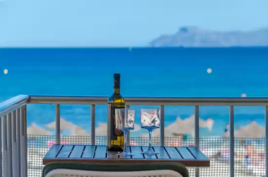 Can vesses à Port d'Alcúdia, Alcúdia, Mallorca, Illes Balears, España