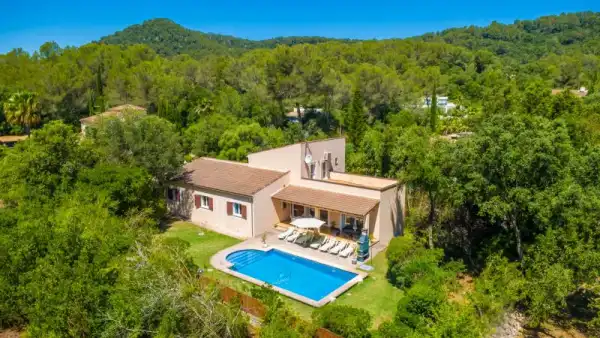 Vila garballó à Crestatx, Sa Pobla, Mallorca, Illes Balears, España