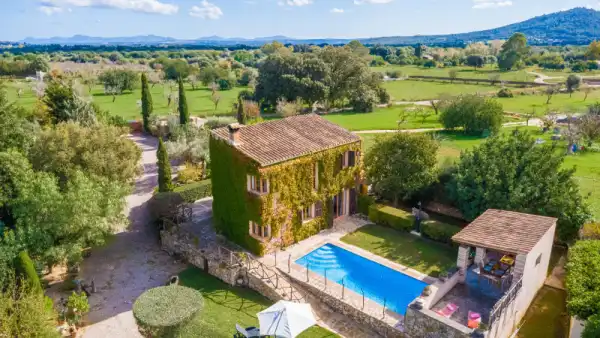 Sa sort llarga à Moscari, Selva, Mallorca, Illes Balears, España