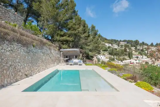 Can cabellut à Galilea, Puigpunyent, Mallorca, Illes Balears, España