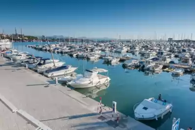 Paseo Marítimo Puerto de Alcúdia, Mallorca